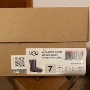Ugg gray size 7 classic short